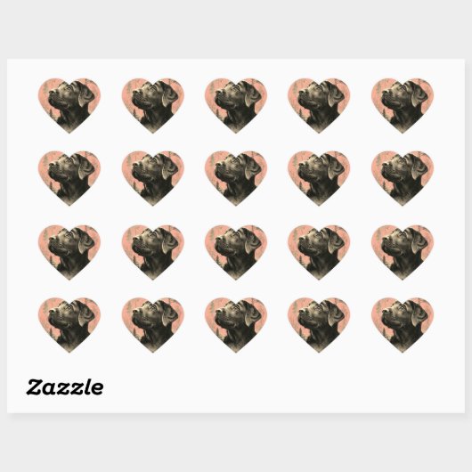Pegatinas en forma de corazón hart sticker (Vel)