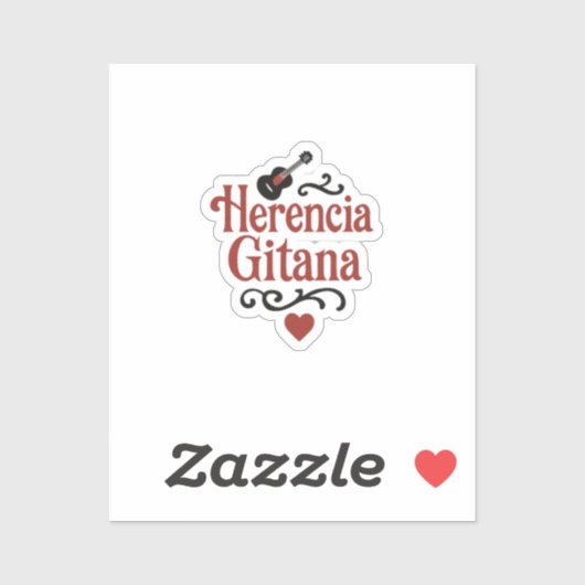 Pegatinas Herencia Gitana-Colección Raíz Gitana Sticker (Vel)