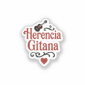 Pegatinas Herencia Gitana-Colección Raíz Gitana Sticker (Voorkant)