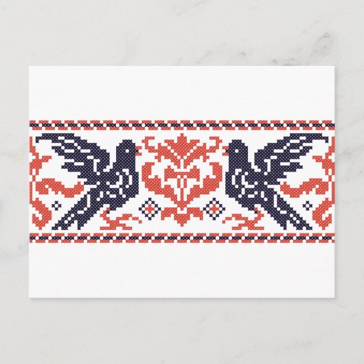 Pegelduiven Briefkaart (Voorkant)