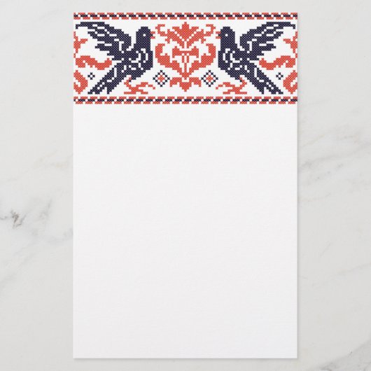 Pegelduiven Briefpapier (Voorkant)