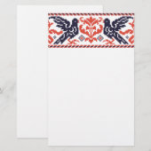 Pegelduiven Briefpapier (Voorkant / Achterkant)