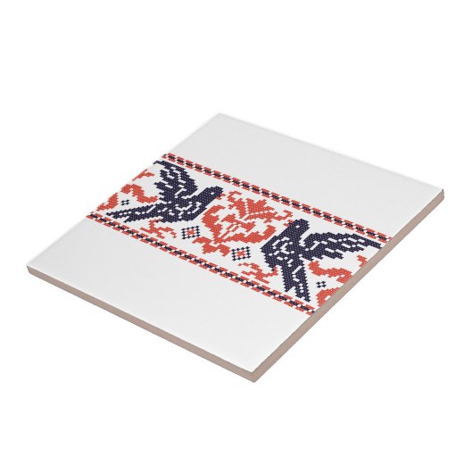 Pegelduiven Tegeltje (Zijkant)