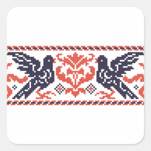 Pegelduiven Vierkante Sticker