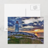 Peggies Cove Nova Scotia Canada Briefkaart (Voorkant / Achterkant)
