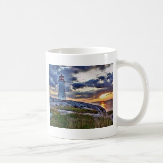Peggies Cove Nova Scotia Canada Koffiemok (Rechts)