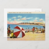 Peggotty Beach Third Cliff Scituate, Massachusetts Briefkaart (Voorkant / Achterkant)