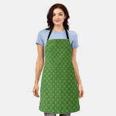 Peggy Ann over Black Green St Patrick's Schort (Gedragen)