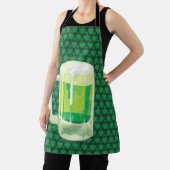 Peggy Ann over Black Green St Patrick's Schort (Insitu)