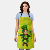 Peggy Ann Over Gold Pset St Patrick's Schort (Gedragen)