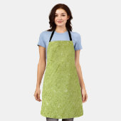 Peggy Ann over Green Kitchen Schort (Gedragen)