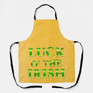 Peggy Ann Over Yellow Gold St Patrick's Schort