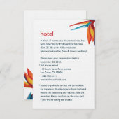 Peggy Hotel 3.5x5 Linnen Informatiekaartje (Voorkant / Achterkant)