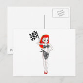 Peggy Pitstop Briefkaart (Voorkant / Achterkant)