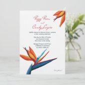 Peggy - Uitnodiging 5 x7 Linnen (Staand voorkant)