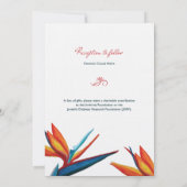 Peggy - Uitnodiging 5 x7 Linnen (Achterkant)