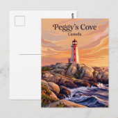 Peggy's Cove Canada Briefkaart (Voorkant / Achterkant)