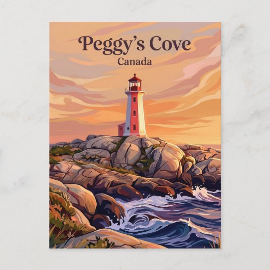 Peggy's Cove Canada Briefkaart (Voorkant)