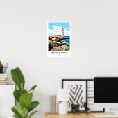 Peggy's Cove Canada Reisprint Poster (Thuiskantoor)