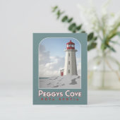 Peggy's Cove Deco Briefkaart (Staand voorkant)