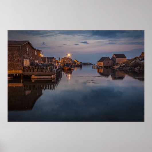 Peggy's Cove Harbor Poster (Voorkant)