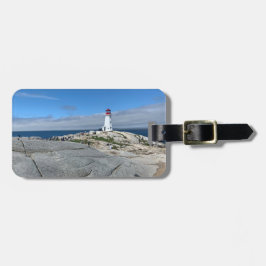 Peggy's Cove Lighthouse Bagage Label