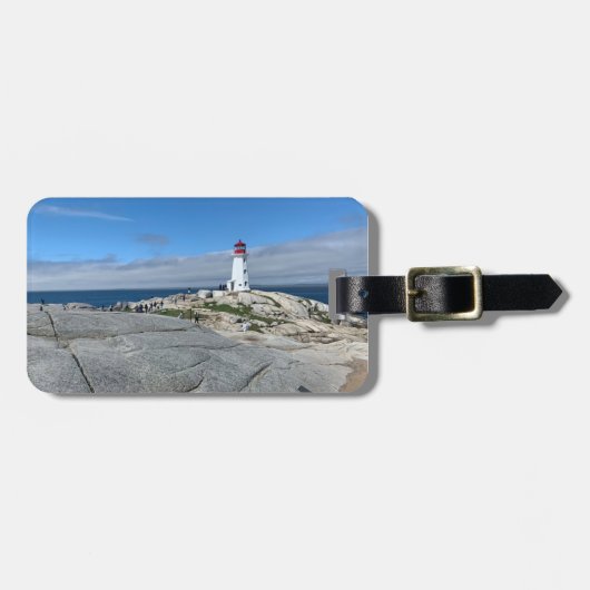 Peggy's Cove Lighthouse Bagage Label (Voorkant horizontaal)