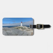 Peggy's Cove Lighthouse Bagagelabel (Voorkant horizontaal)