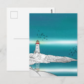 Peggy's Cove Lighthouse Canada Briefkaart (Voorkant / Achterkant)