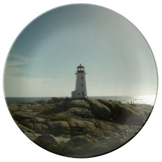 Peggy's Cove Lighthouse Decorative Bord Porselein Bord