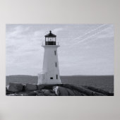 Peggy's Cove Lighthouse, fijne kunstdruk Poster (Voorkant)