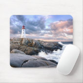 Peggy's Cove Lighthouse Muismat (Met muis)