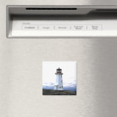 Peggy's Cove Lighthouse Nova Scotia fridge Magnet (Insitu (Vaatwasser))