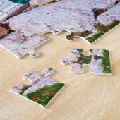Peggys Cove Lighthouse - Nova Scotia Jigzaag Puzzl Legpuzzel (Zijkant)