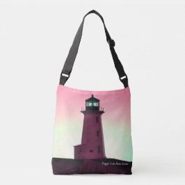 Peggy's Cove Lighthouse Nova Scotia schoudertas Crossbody Tas