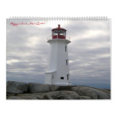 Peggy's Cove Lighthouse Route Calendar Kalender (Hoes)