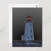 Peggy's Cove Lighthouse Route Nova Scotia Briefkaart (Voorkant / Achterkant)