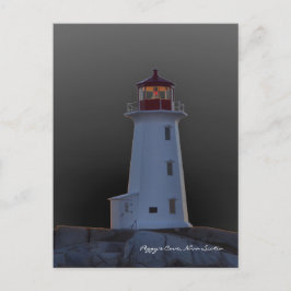 Peggy's Cove Lighthouse Route Nova Scotia Briefkaart