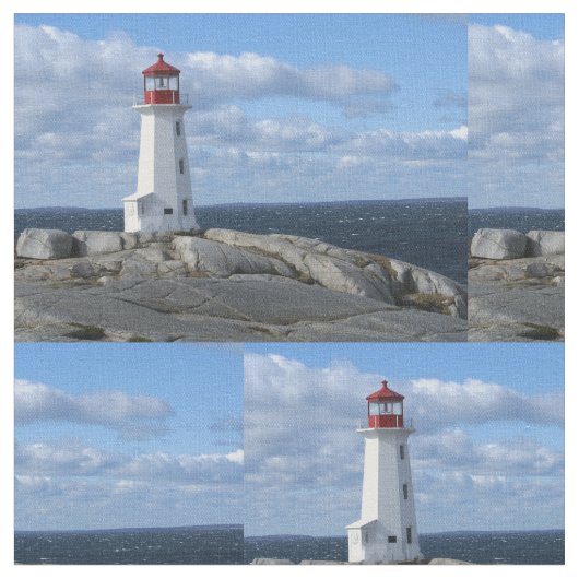 Peggy's Cove Lighthouse Stof (Close Up)