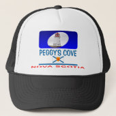 Peggy's Cove Lighthouse Trucker Pet (Voorkant)