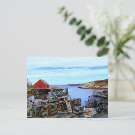 Peggy's Cove, Nova Scotia Briefkaart (Staand voorkant)