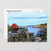 Peggy's Cove, Nova Scotia Briefkaart (Voorkant / Achterkant)