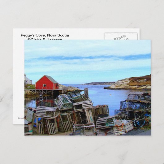 Peggy's Cove, Nova Scotia Briefkaart (Voorkant / Achterkant)