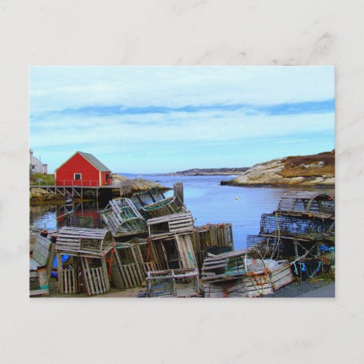 Peggy's Cove, Nova Scotia Briefkaart (Voorkant)