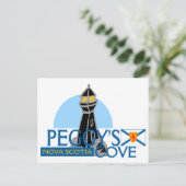Peggy's Cove Nova Scotia Briefkaart (Staand voorkant)