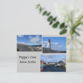 Peggy's Cove Nova Scotia Briefkaart (Staand voorkant)