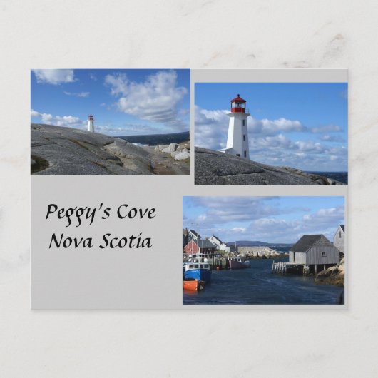 Peggy's Cove Nova Scotia Briefkaart (Voorkant)
