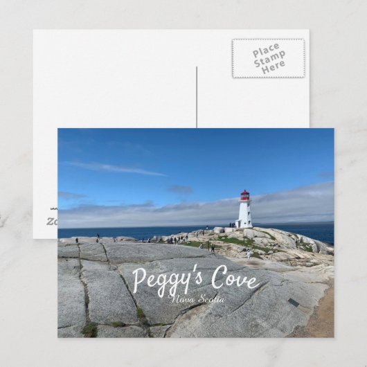 Peggys Cove Nova Scotia Briefkaart (Voorkant / Achterkant)