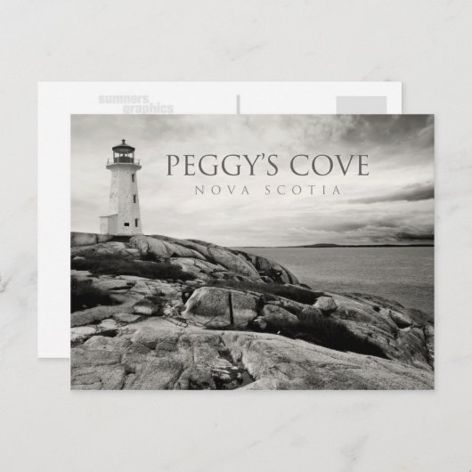peggy's cove, nova scotia briefkaart (Voorkant / Achterkant)