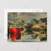 Peggy's Cove, Nova Scotia Briefkaart (Voorkant / Achterkant)